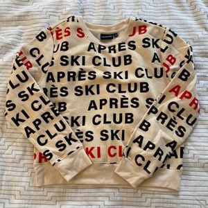Apres Ski crewneck sweatshirt